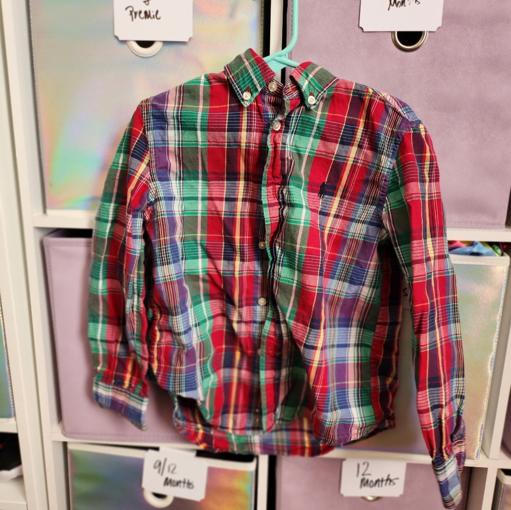 Boys Ralph Lauren Polo button up